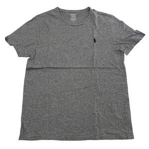Polo Ralph Lauren One-Point Size L Gray Casual Tee (Retail $45)
